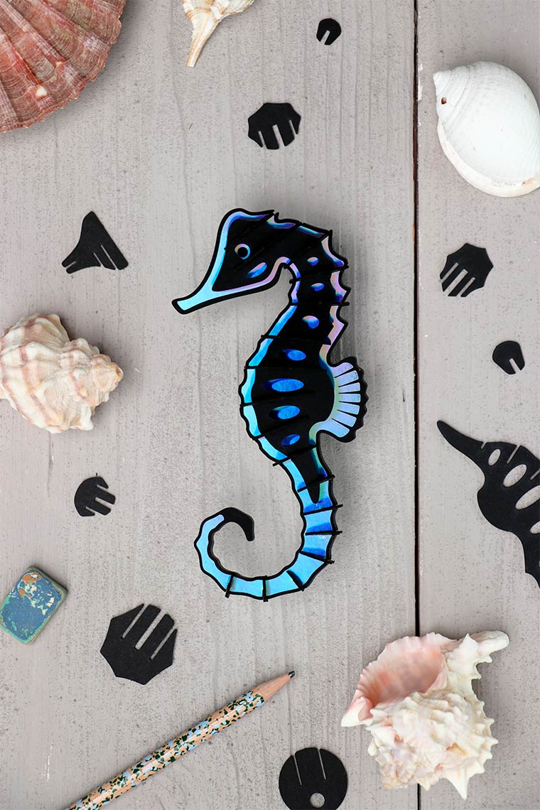 Sea Horse - Hippocampe à assembler Assembli